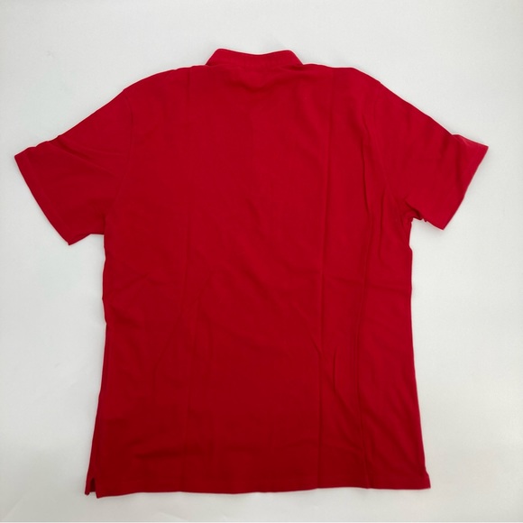 Ferrante Red Button Tee - Size Large - Picture 6 of 7